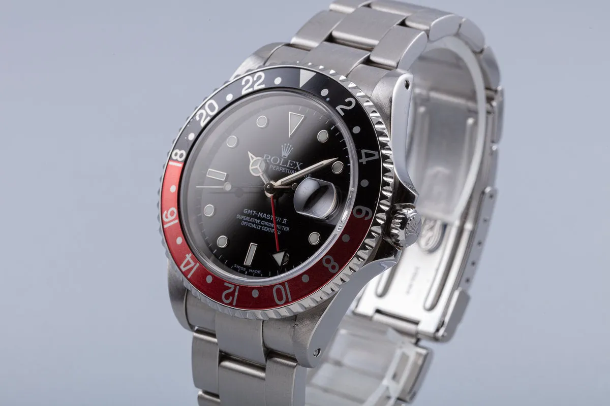 2000 Rolex GMT-Master II 16710 "Coke" Bezel Box & Papers