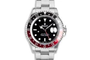 2003 Rolex GMT-Master II 16710 Unpolished "Coke" with Box & Papers