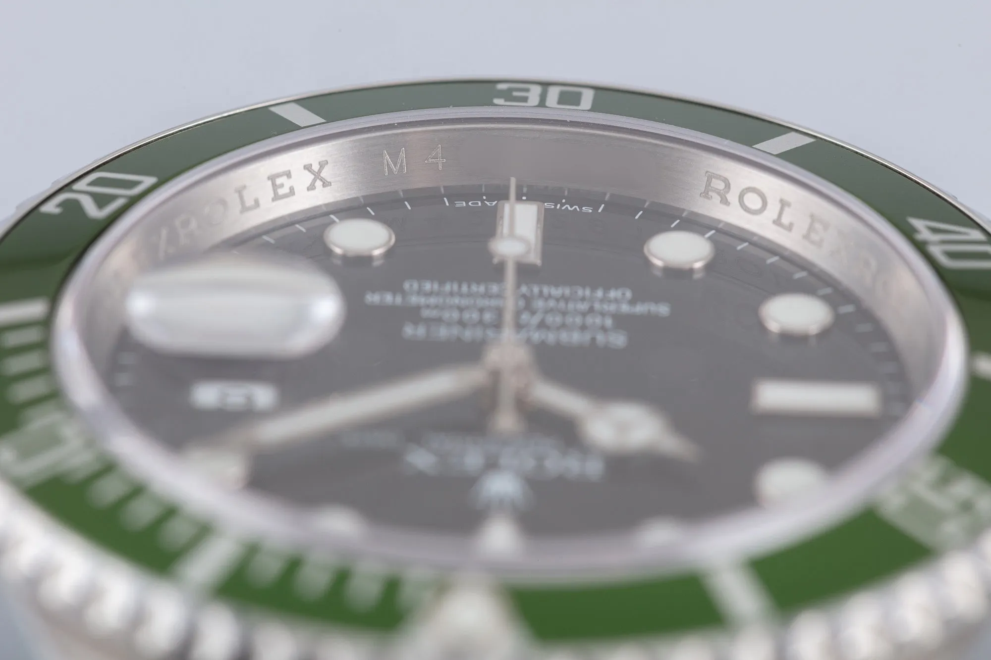 2008 Green Anniversary Rolex Submariner 16610LV