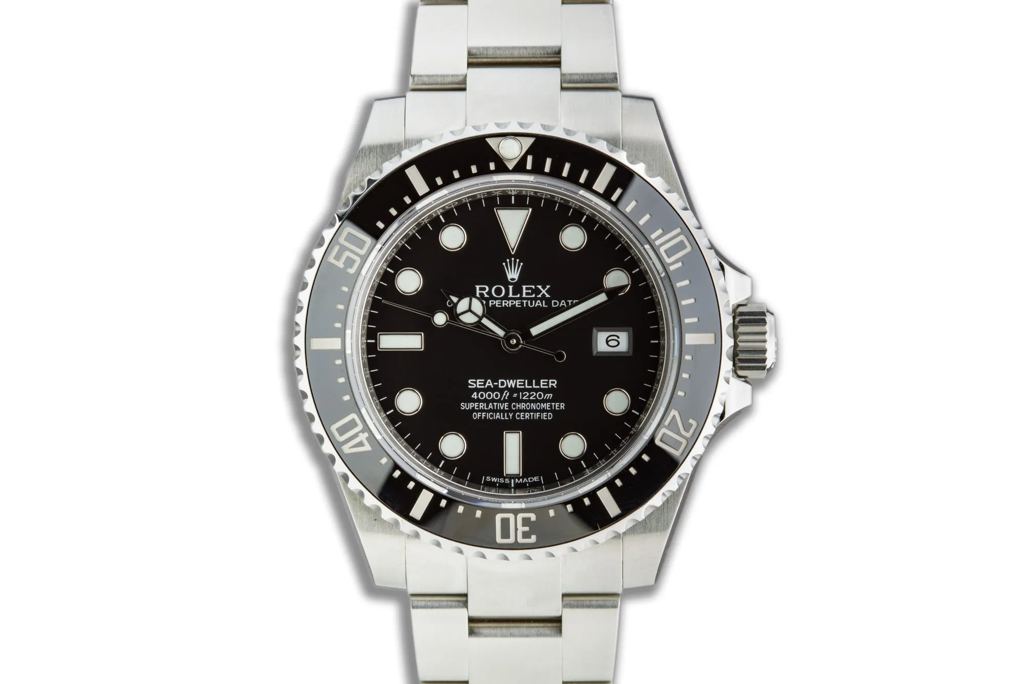 2015 Rolex Sea-Dweller 116600 with Box & Card