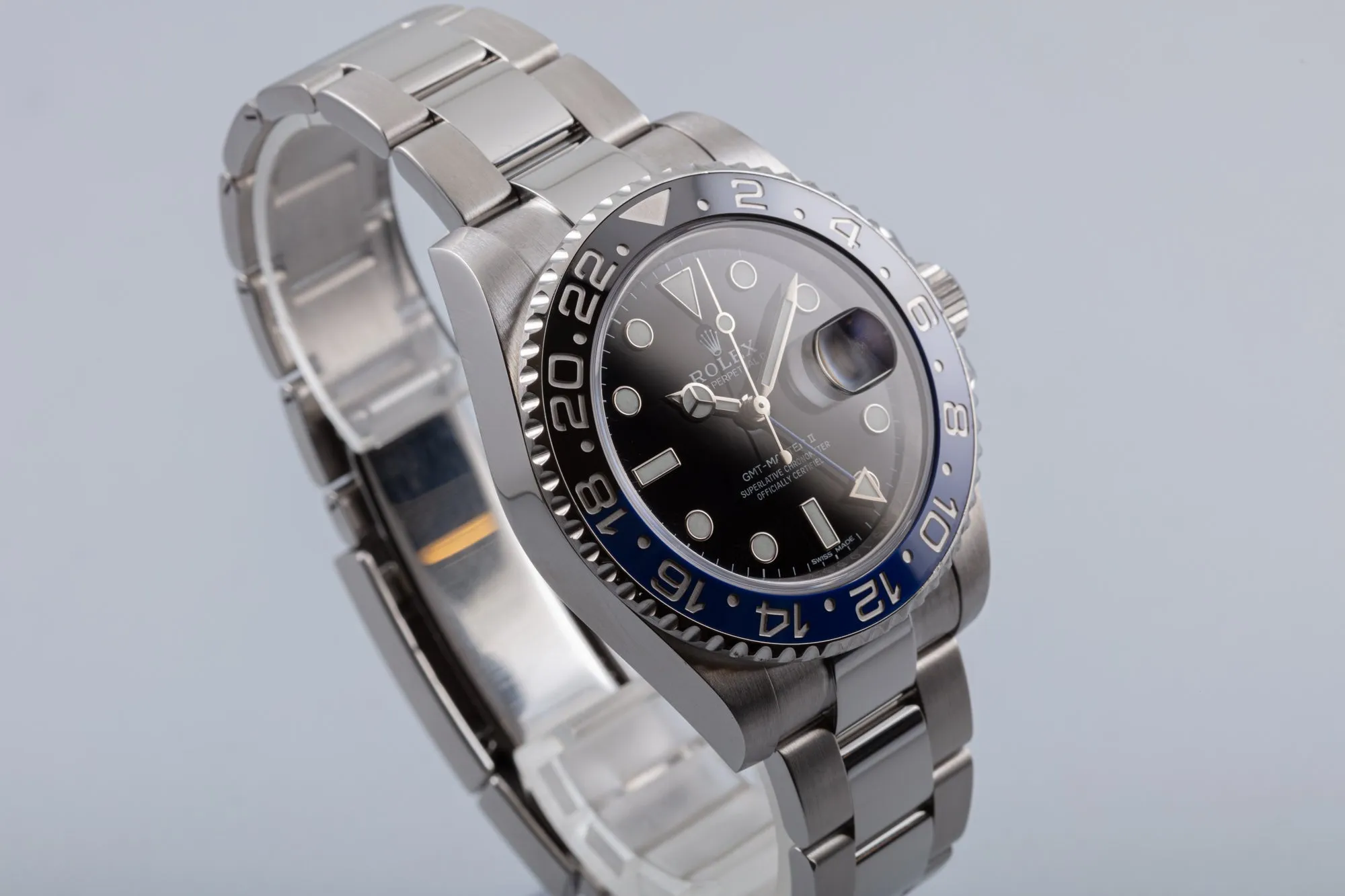 2016 Rolex GMT-Master II 116710BLNR "Batman"