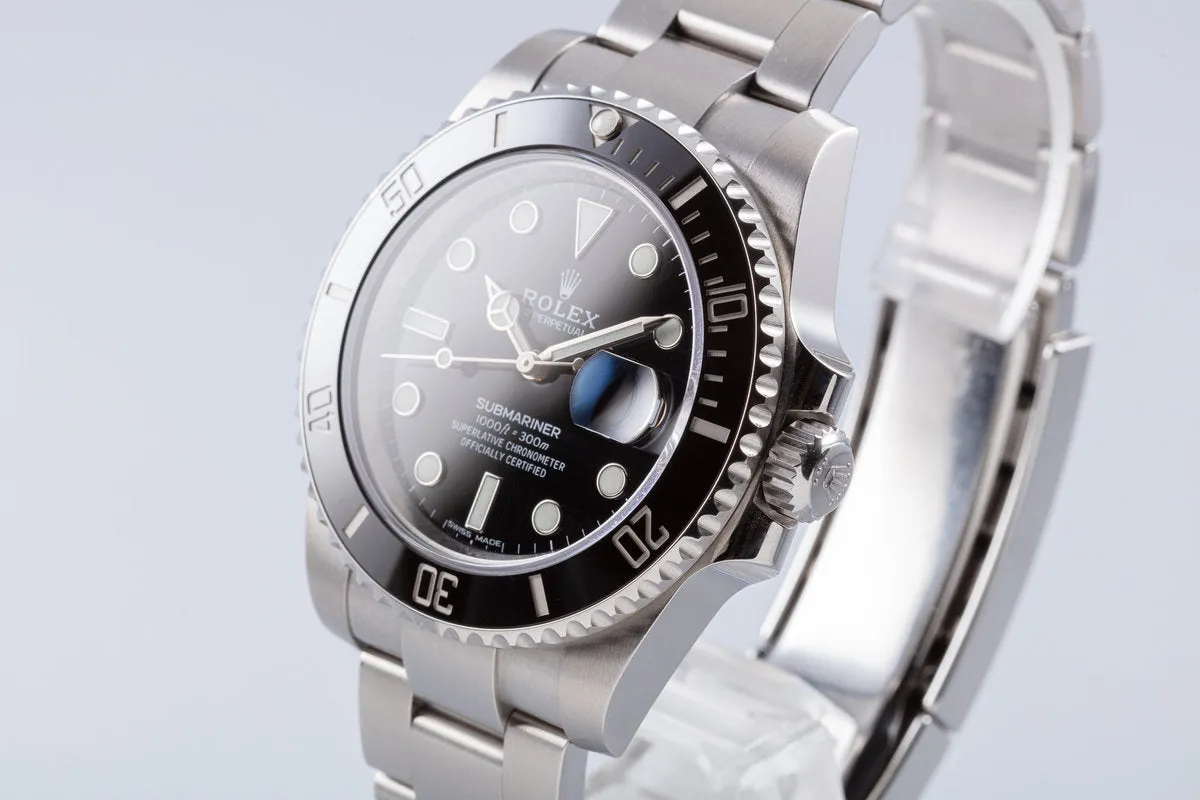 2019 Rolex Submariner 116610LN with Box & Card