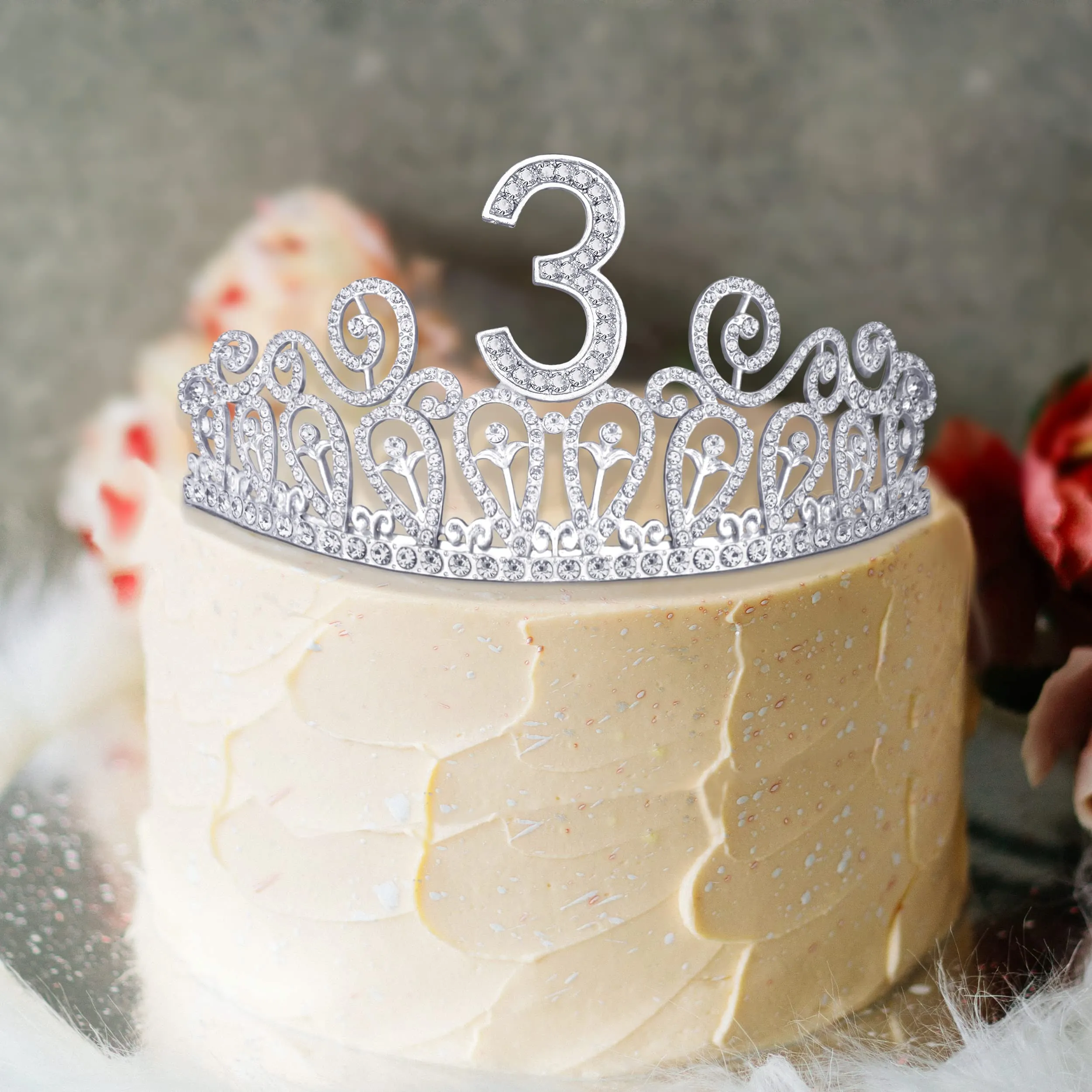 3rd Birthday, 3rd Birthday Girl, 3rd Birthday Gifts for Girls, 3rd Birthday Tiara, 3rd