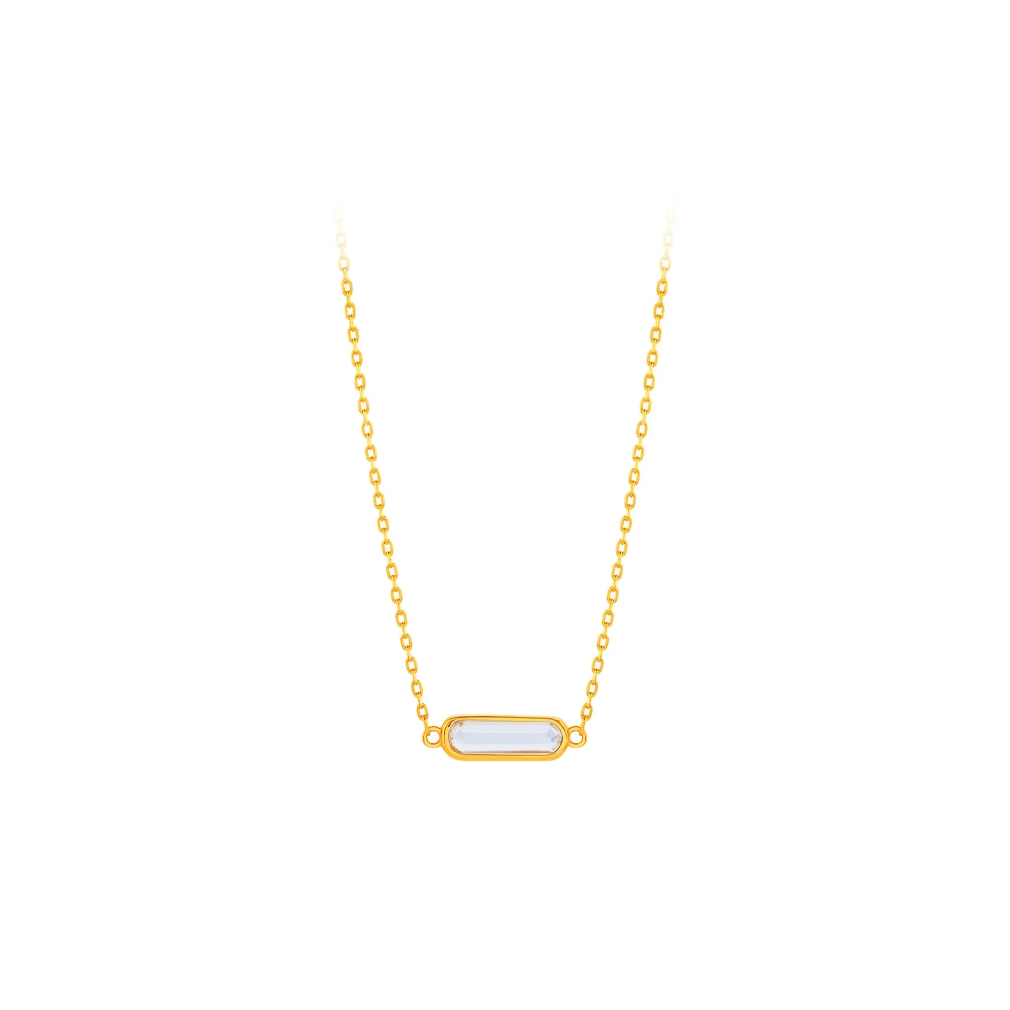 916 Gold Gemmes Necklace