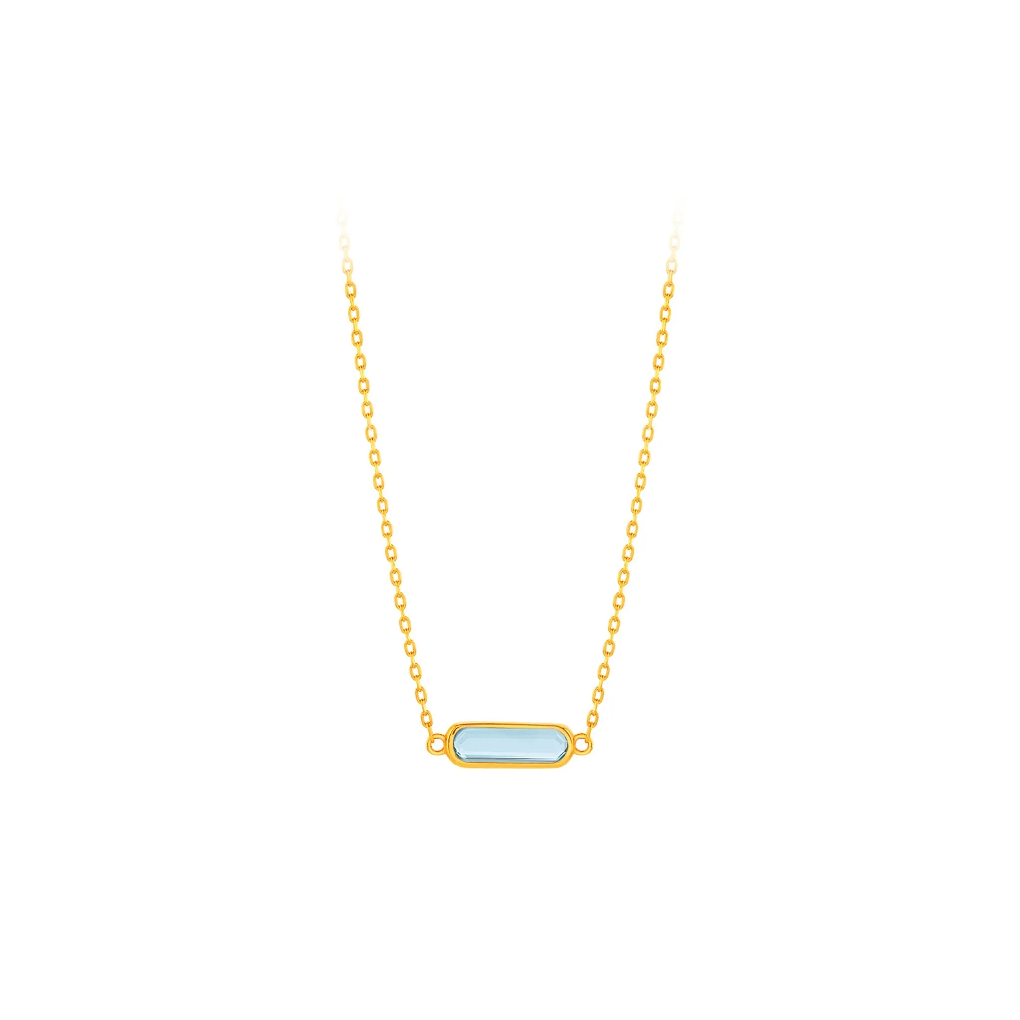 916 Gold Gemmes Necklace