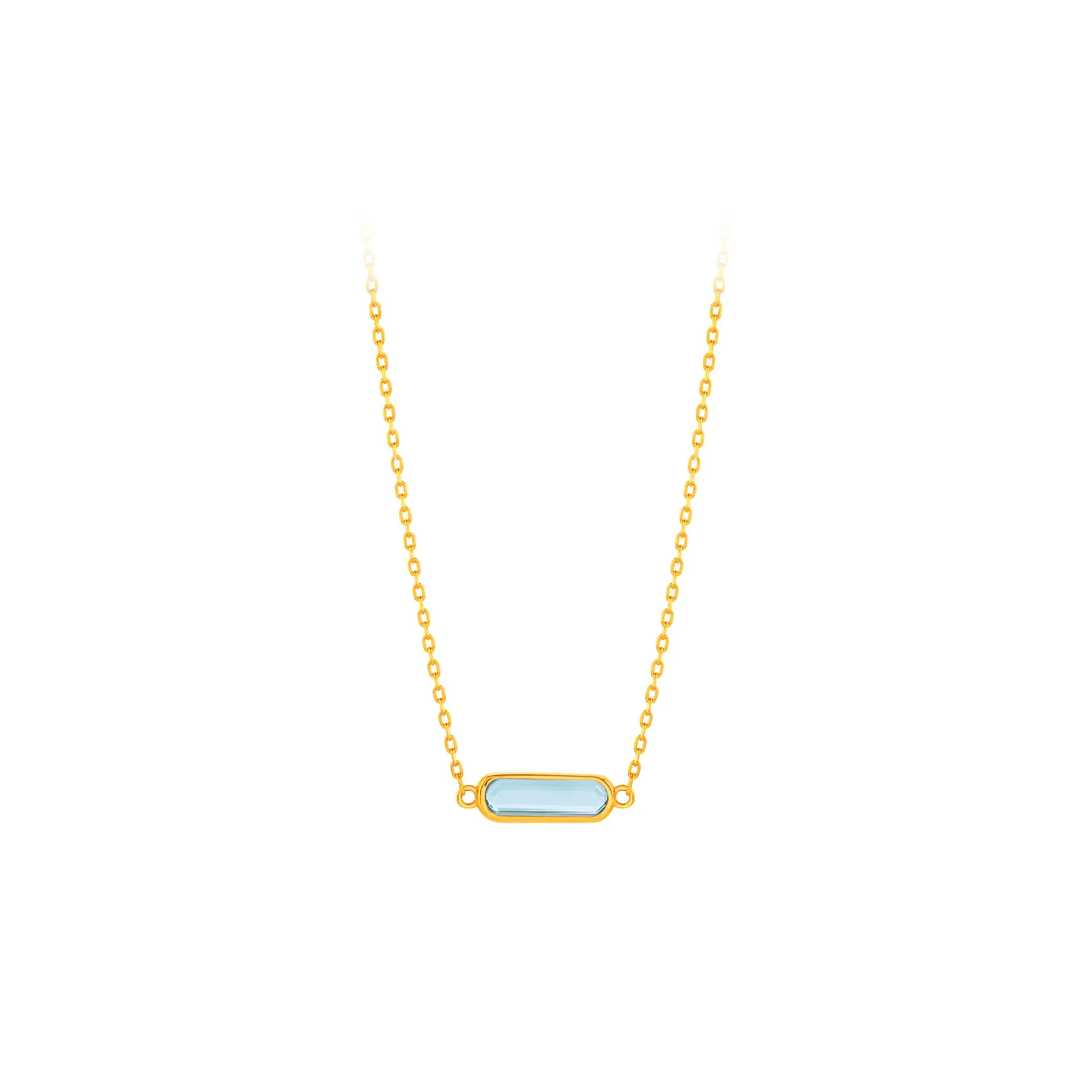 916 Gold Gemmes Necklace