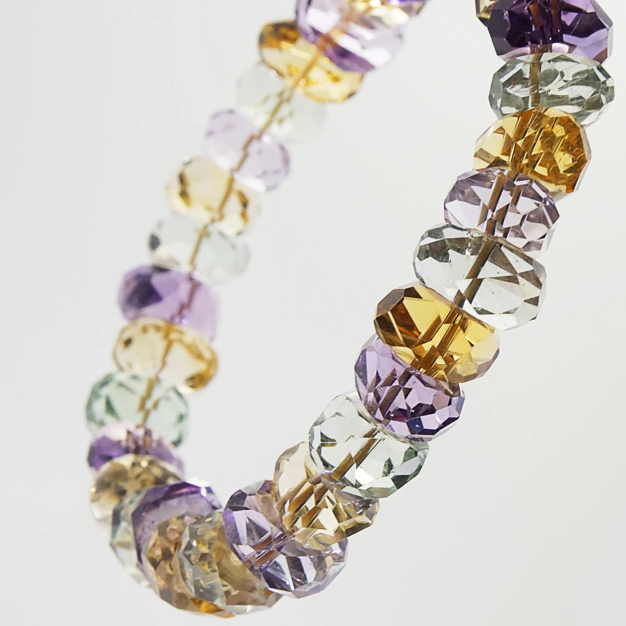 A-Grade Citrine, Amethyst, Prasiolite Faceted Nuggets