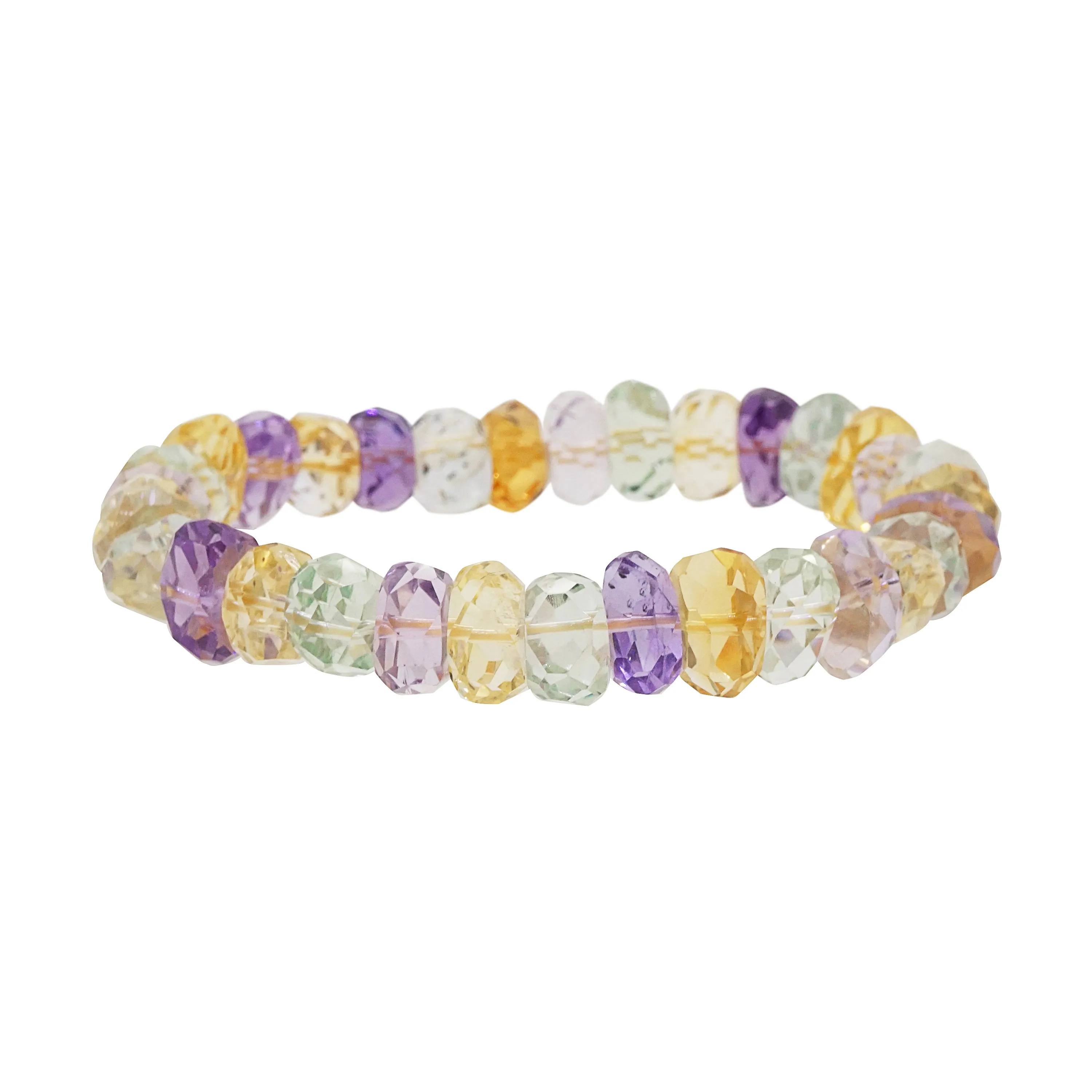 A-Grade Citrine, Amethyst, Prasiolite Faceted Nuggets