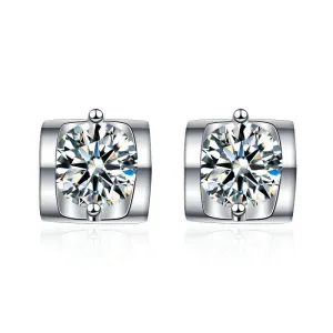 Angel's Kiss Moissanite Earrings for Women