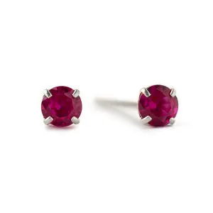 Birthstone Studs Ruby