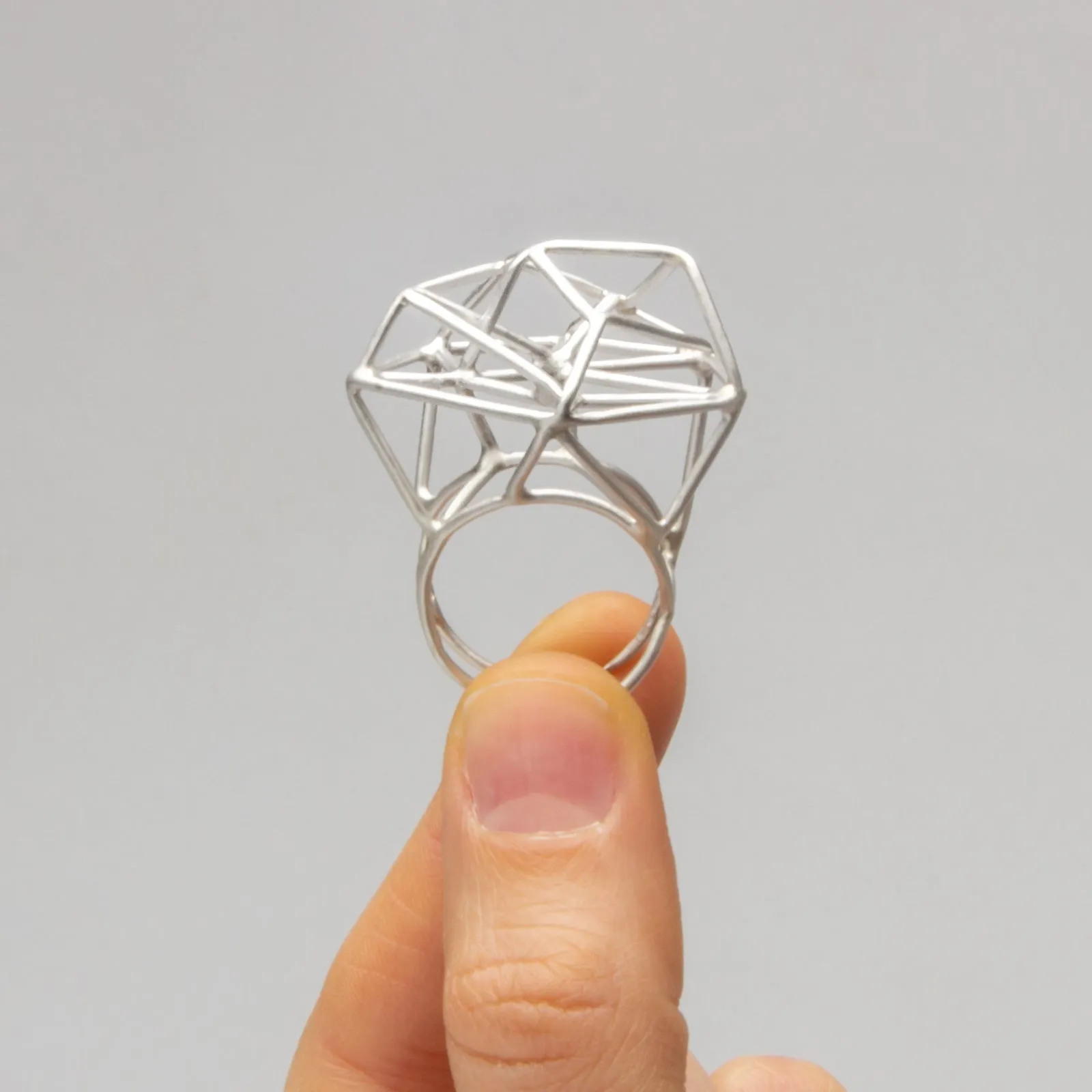 Brienne Rosner | Structural Cocktail Ring