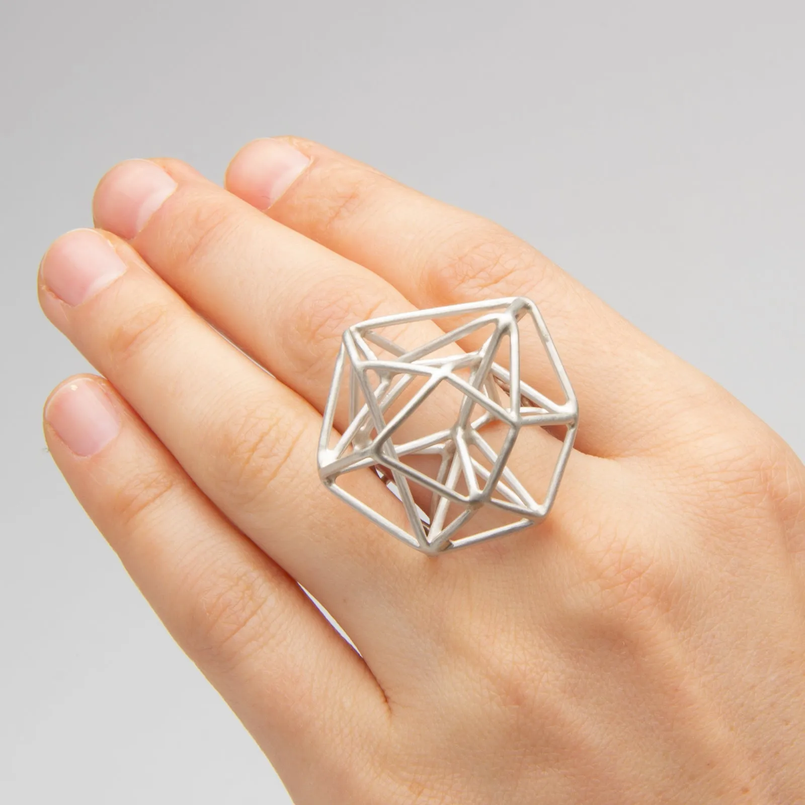 Brienne Rosner | Structural Cocktail Ring