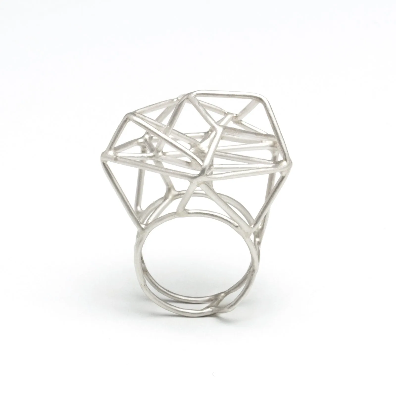 Brienne Rosner | Structural Cocktail Ring