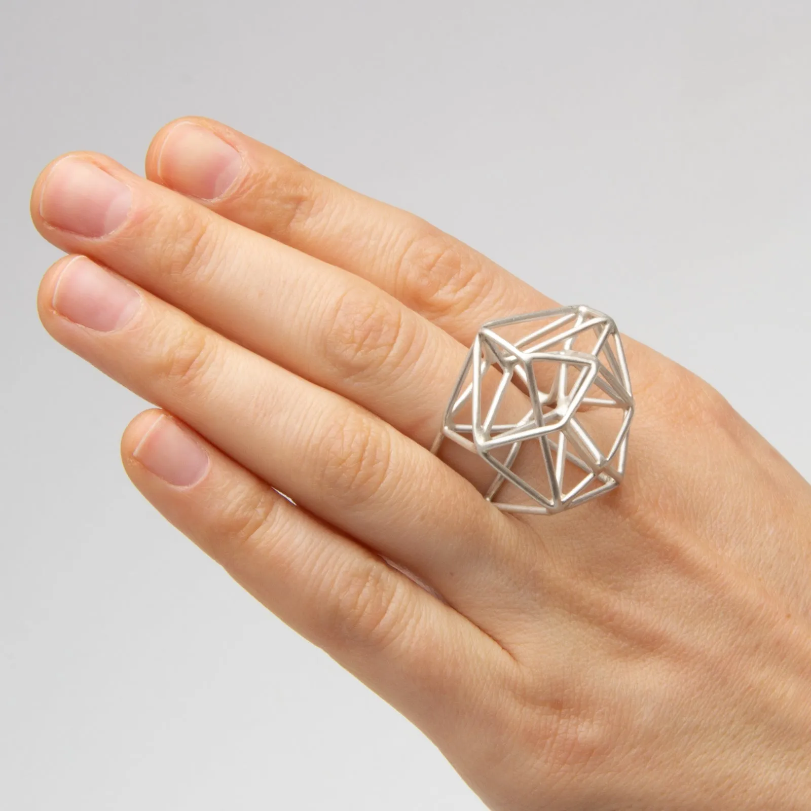 Brienne Rosner | Structural Cocktail Ring