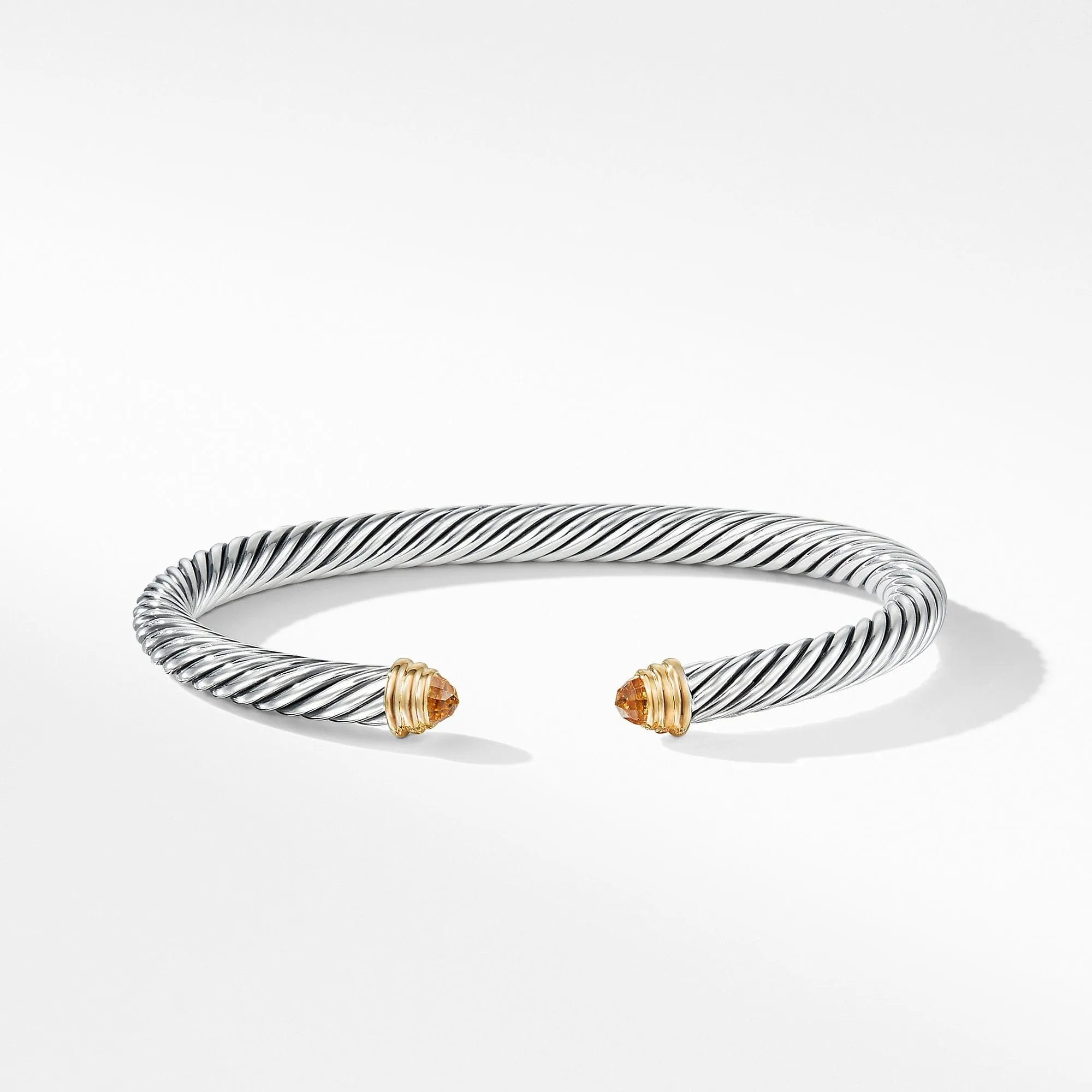 Cable Classics Collection® Bracelet with Citrine and 14K Gold