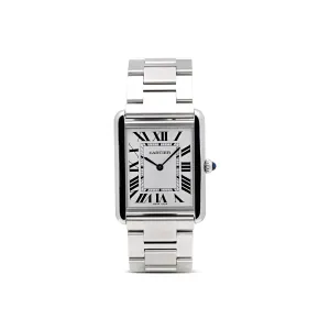 Cartier Tank Solo Quartz Steel 27.4 x 34.8mm (Preowned)