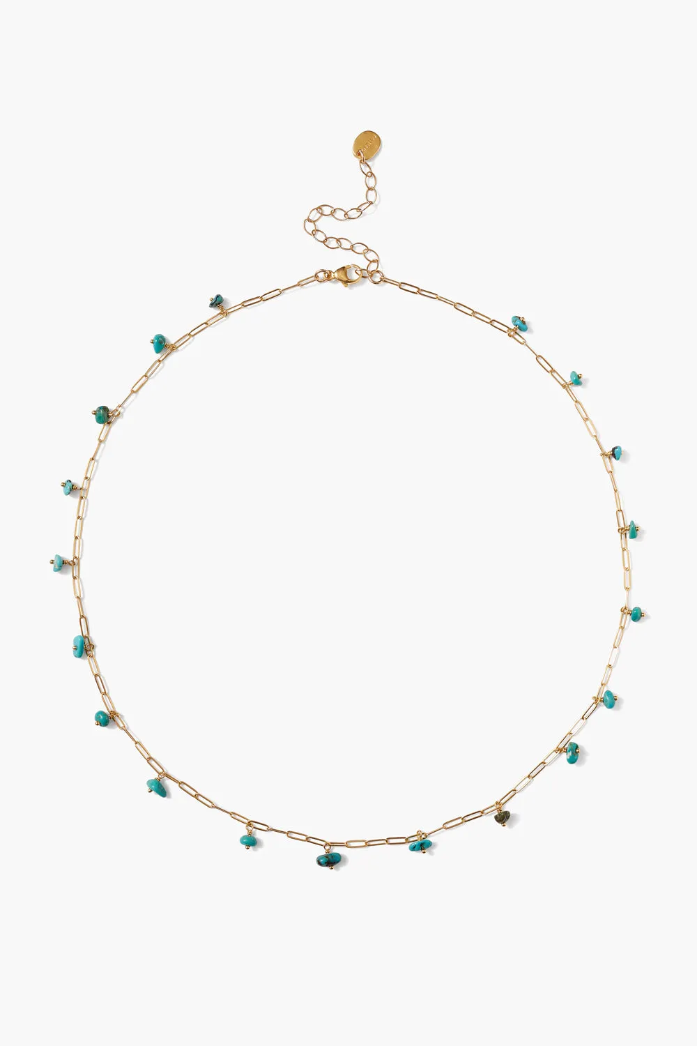 Chain Necklace ~ Turquoise