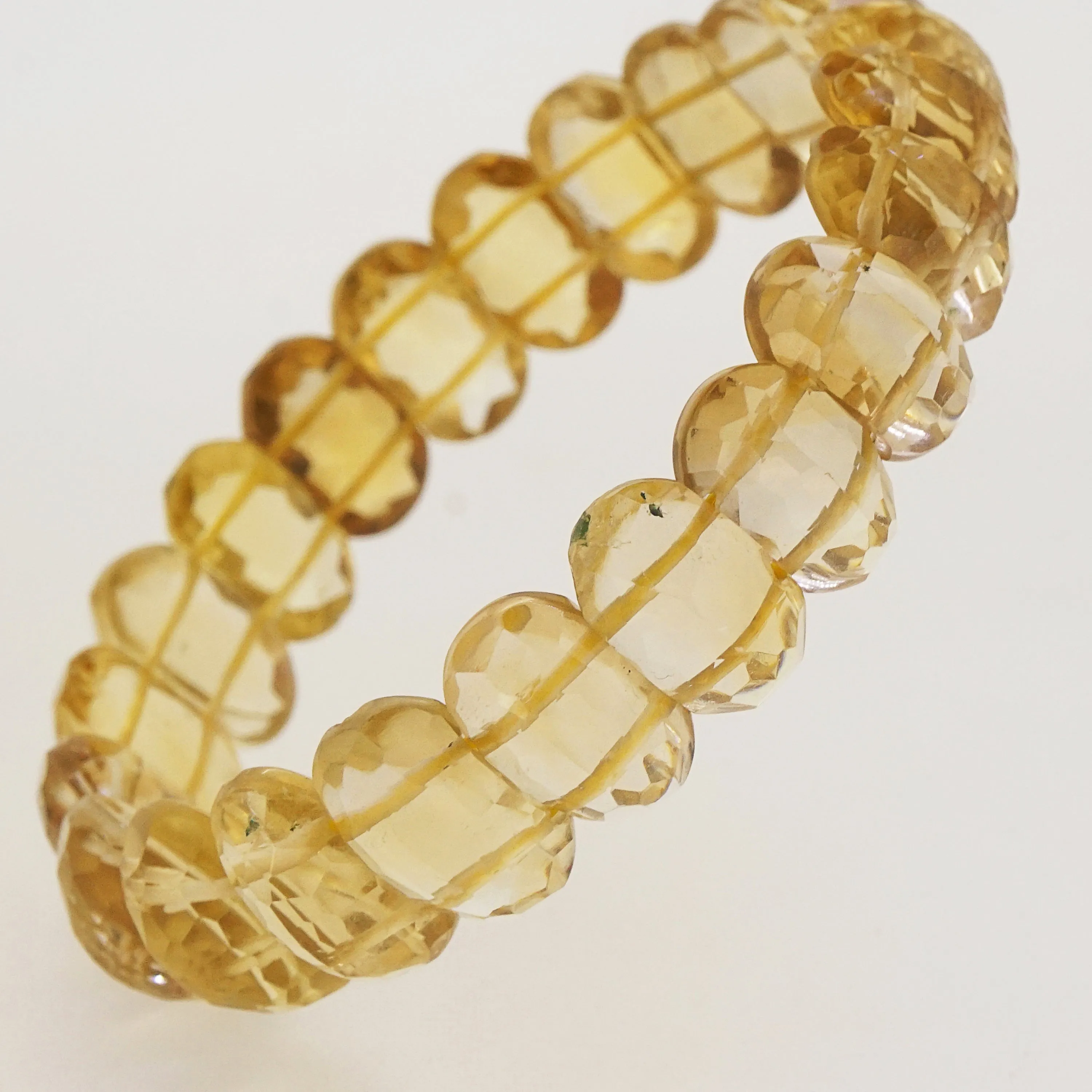 Citrine Oval Bangle (M)