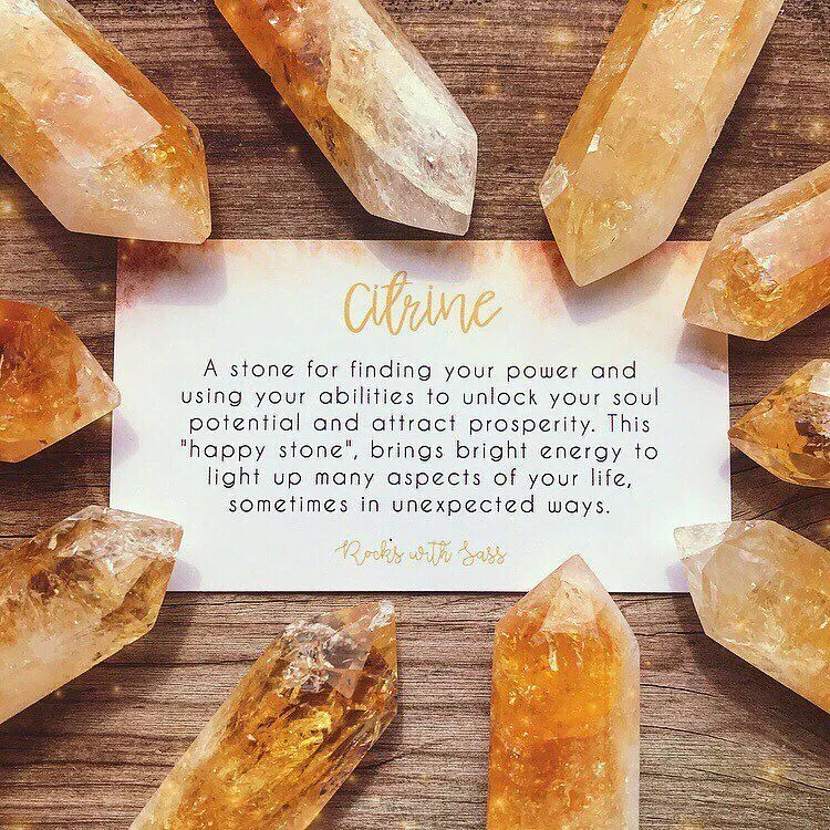 Citrine Rutilated & Crystal Quartz Stretch