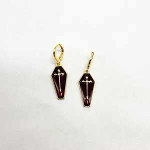 Coffin Earrings