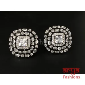 Cubic Zirconia Party Studs