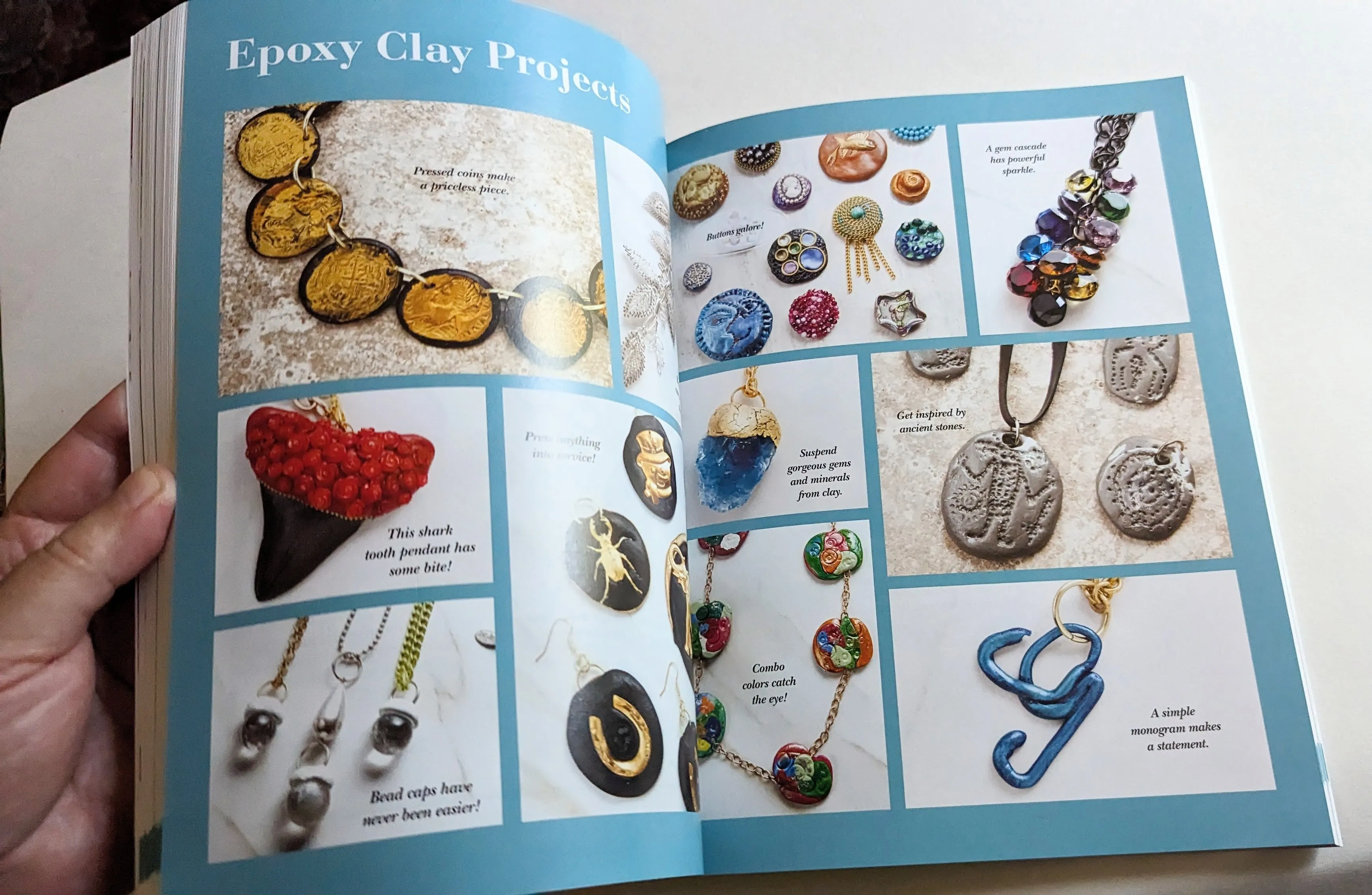 DIY Jewelry Book Autographed "Learn to Make Amazing Resin & Epoxy Clay Jewelry" by Sugar Gay Isber Fashion Jewelry Handmade Jewelry Interesting DIY Beginners Jewelry Making