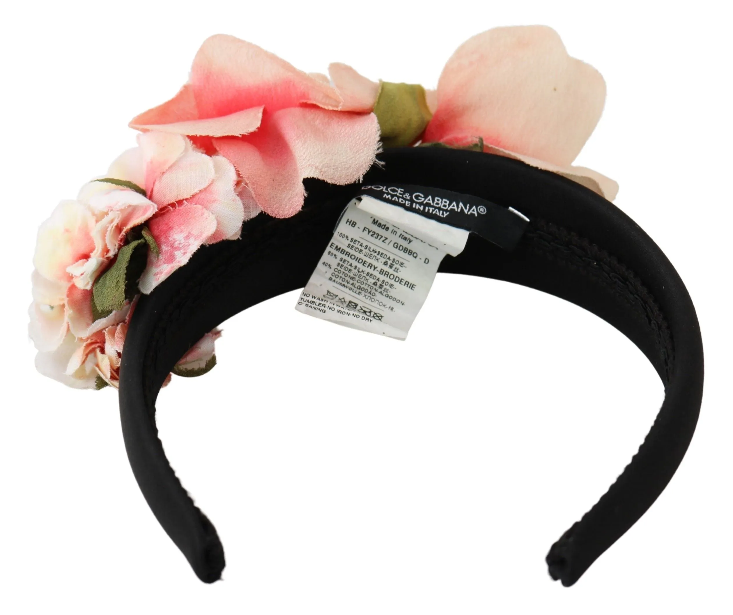 Dolce & Gabbana headband Pink Floral