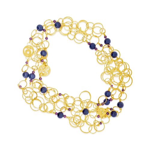 Estate Dela Cuerva Circle Chain Necklace