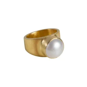 Fairley Pearl Dome Ring