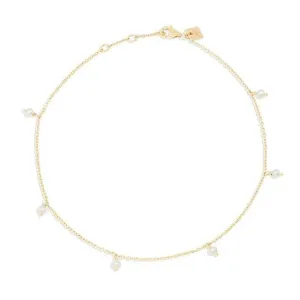 Gold Peace Anklet