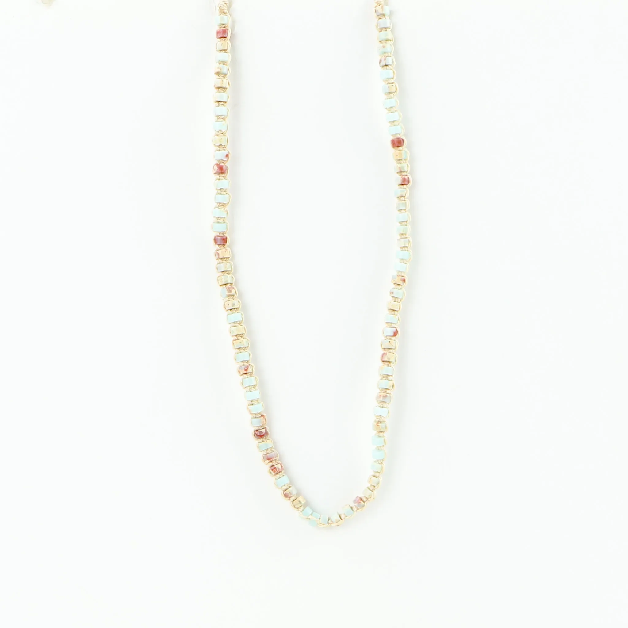 Haleakalā Stone Beaded Necklace