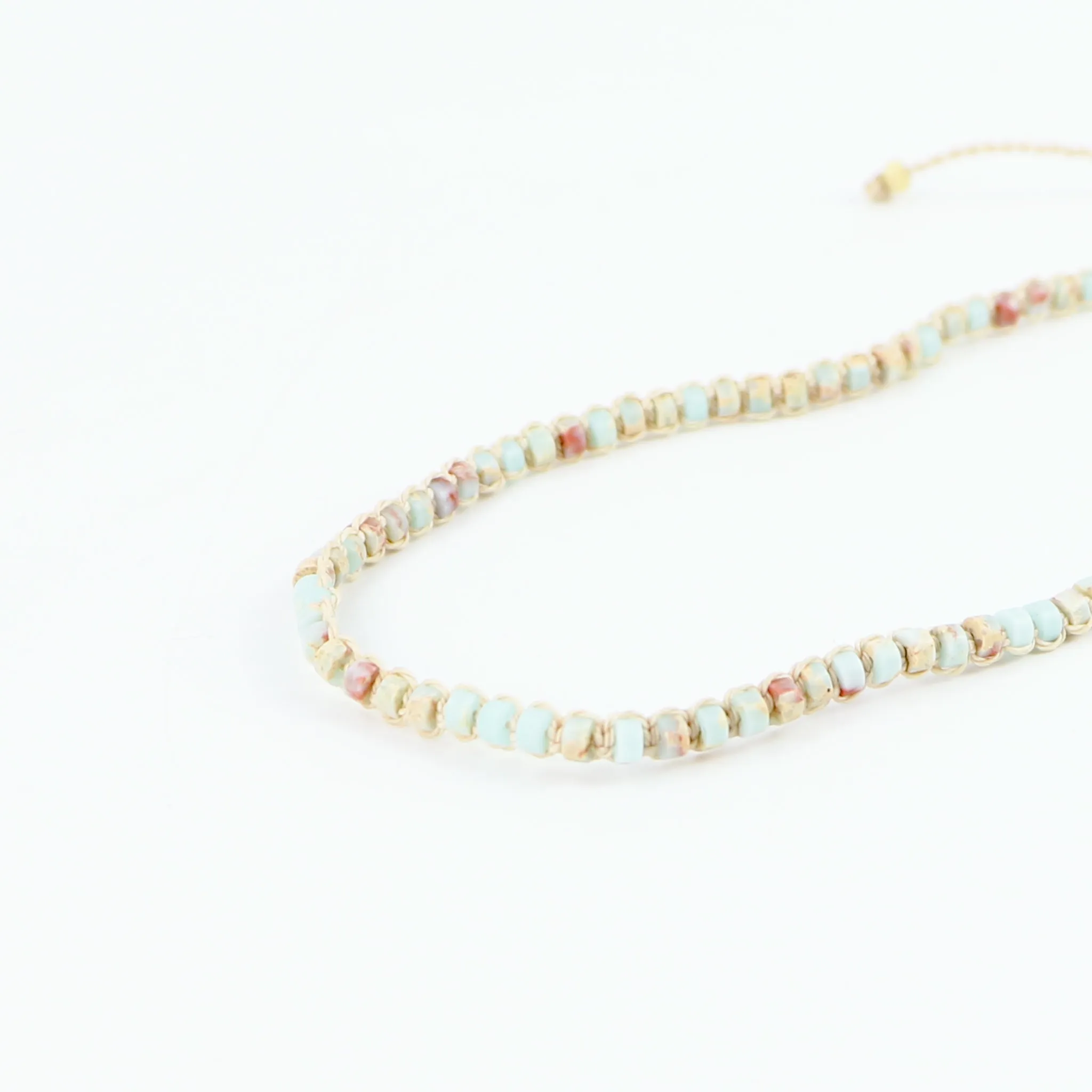 Haleakalā Stone Beaded Necklace