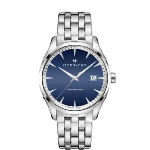 Hamilton Jazzmater Gent Quartz Watch Blue Dial 40mm