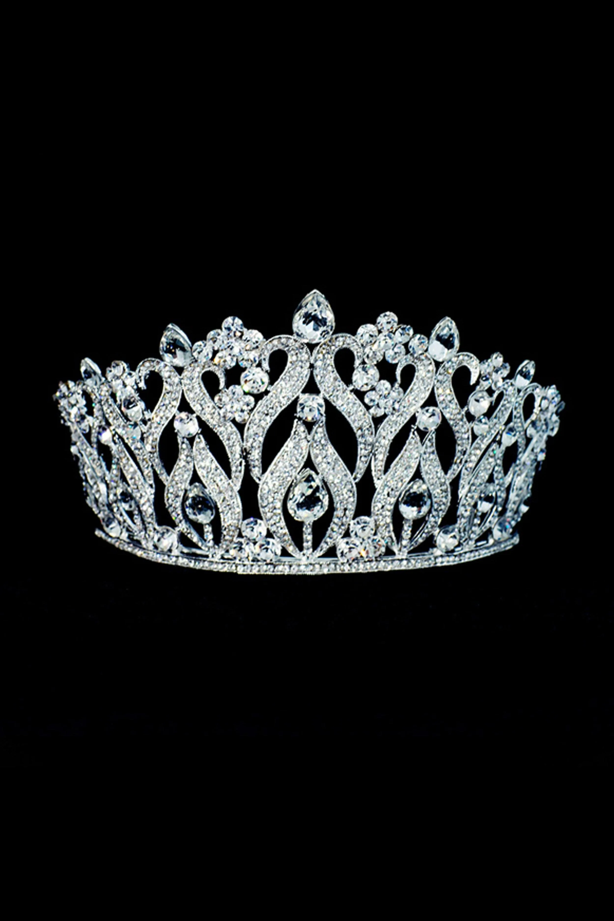 Jasmine Crystal Crown Tiara