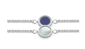 Kit Heath Lapis/Mother of Pearl Spinner Bracelet (SI2761)