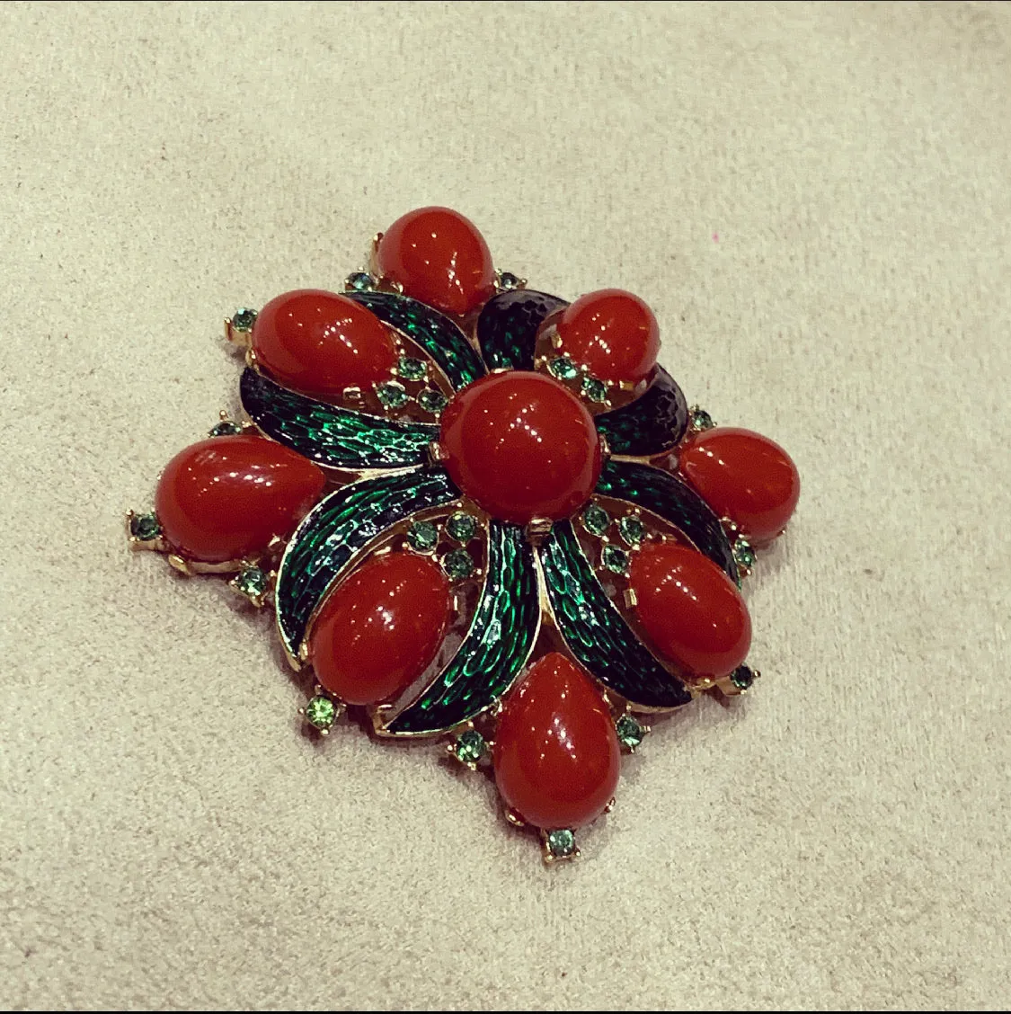 L’Orient Collection 1960s Statement Brooch by Trifari