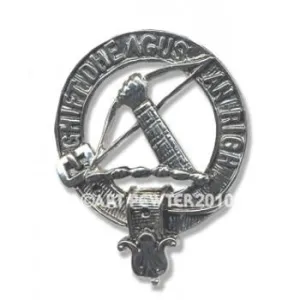 MacInnes Clan Crest Brooch