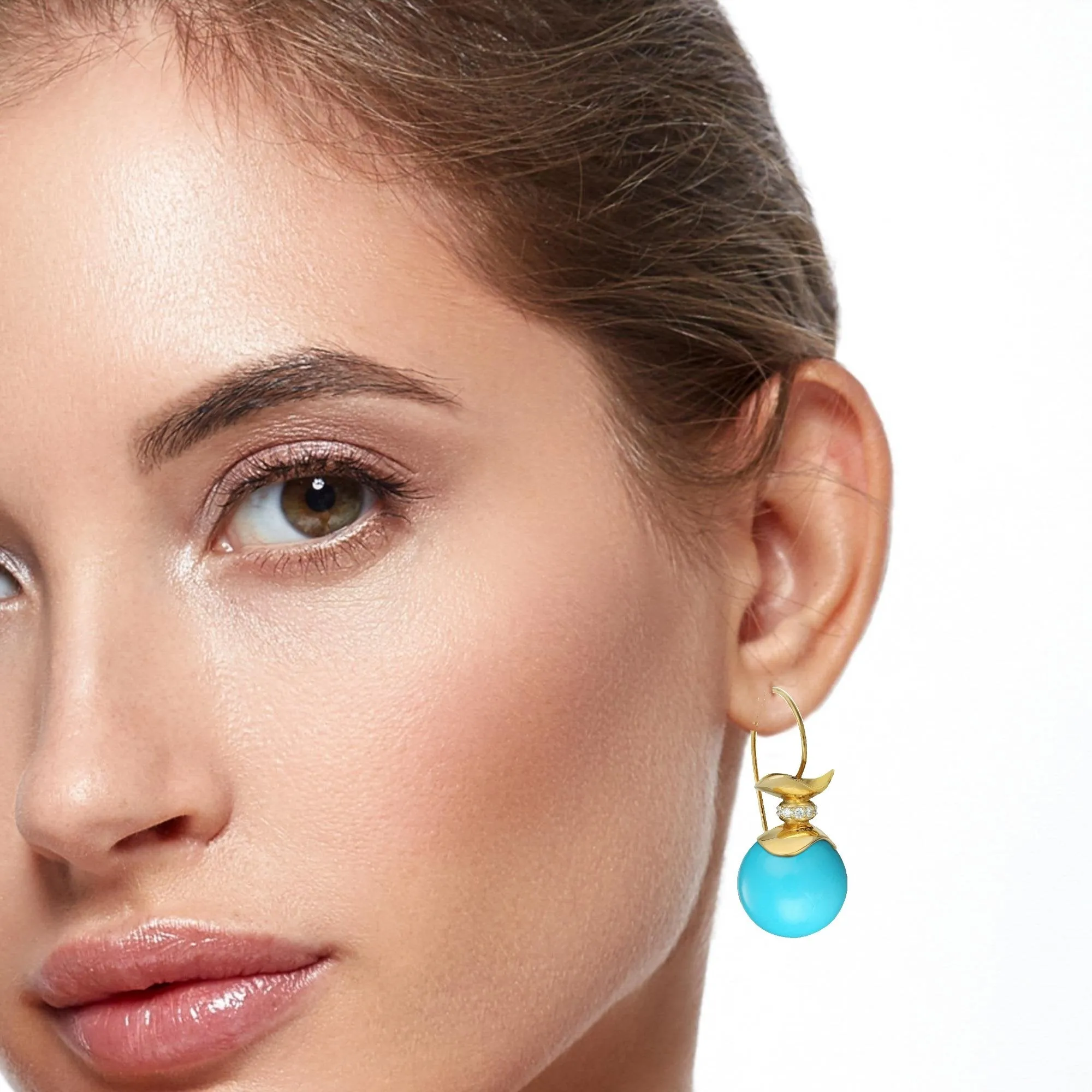 Marigny Turquoise  Earrings