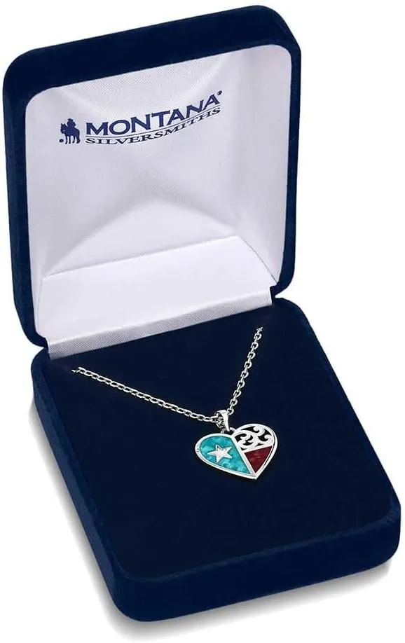 Montana Silversmiths Love for Texas Necklace - NC5818