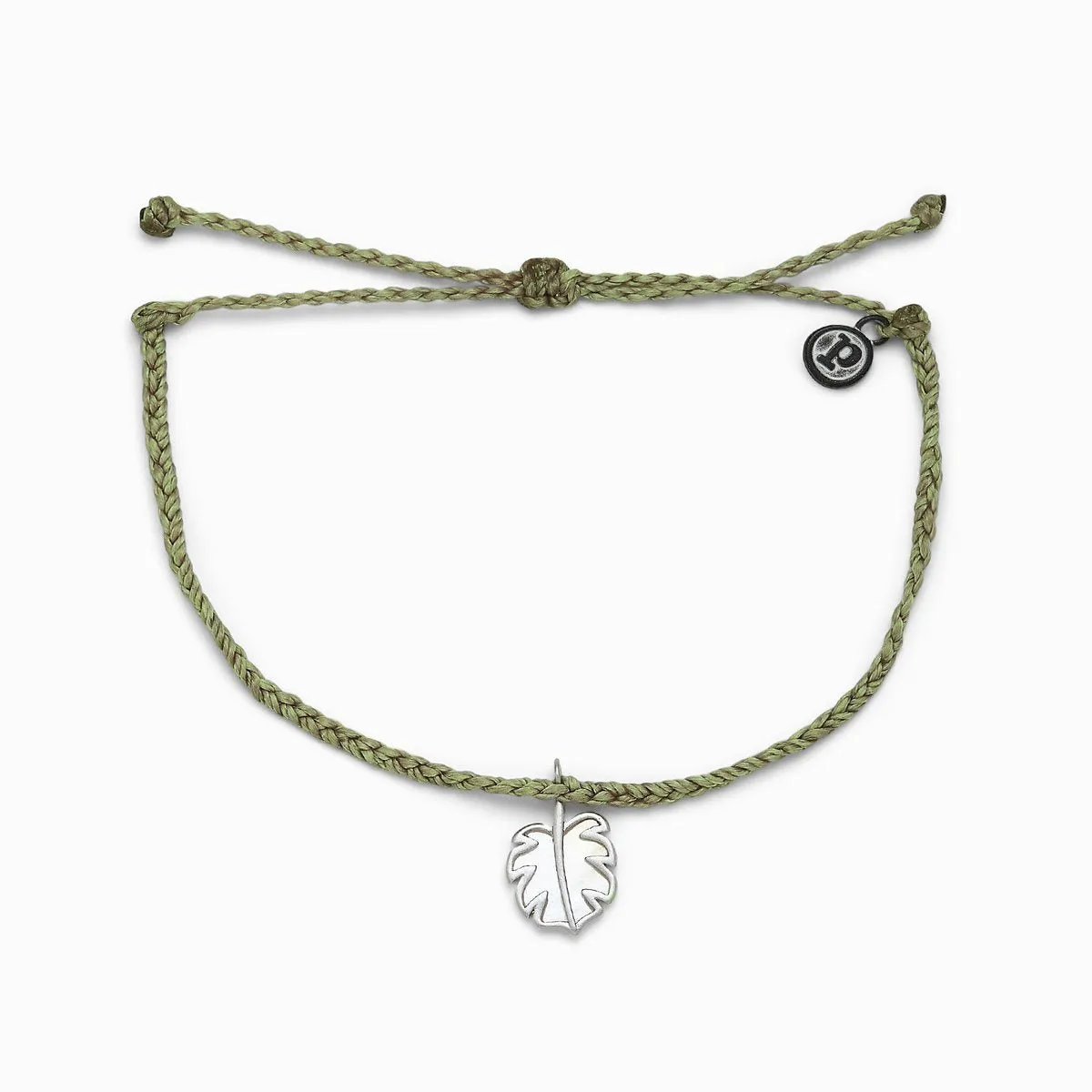 MOTHER OF PEARL MONSTERA CHARM BRACELET | PURA VIDA