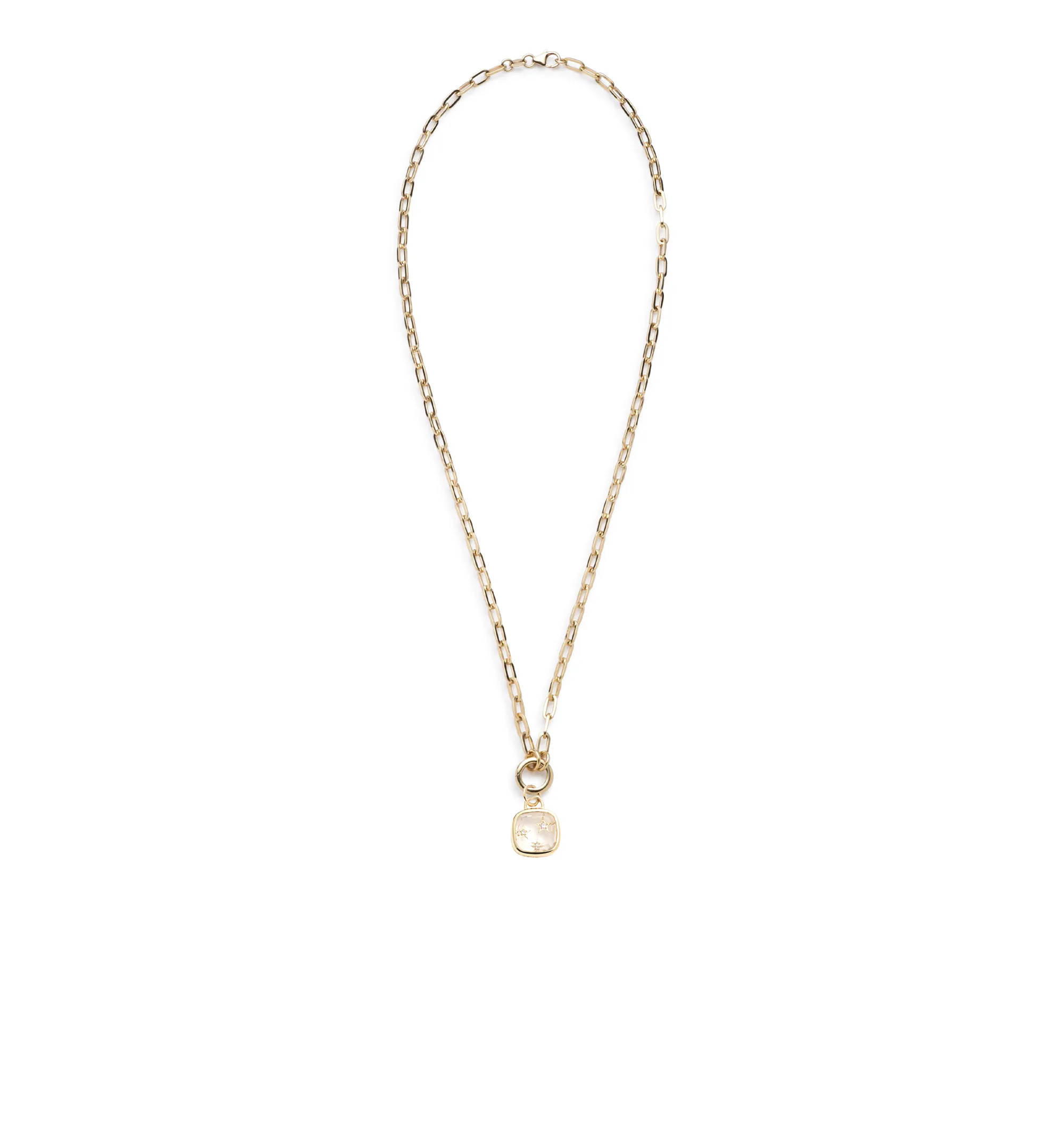 Per Aspera Ad Astra - Dream : Refined Open Clip Chain Necklace