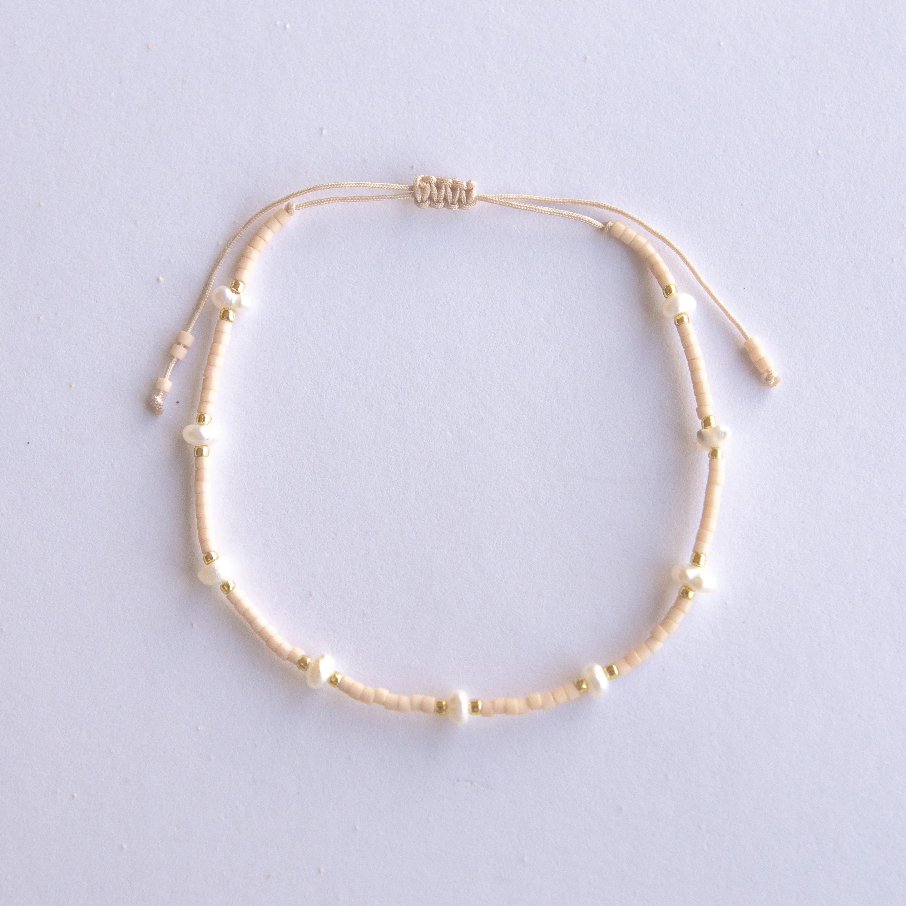 Petite Pearls Adjustable Bracelet