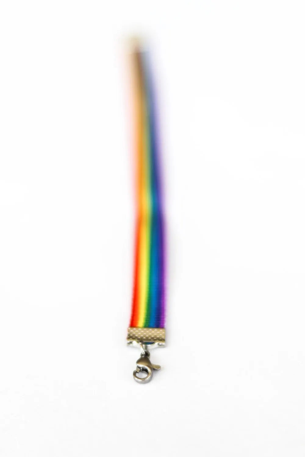 Pride ankle bracelet for men, rainbow flag strap ankle bracelet