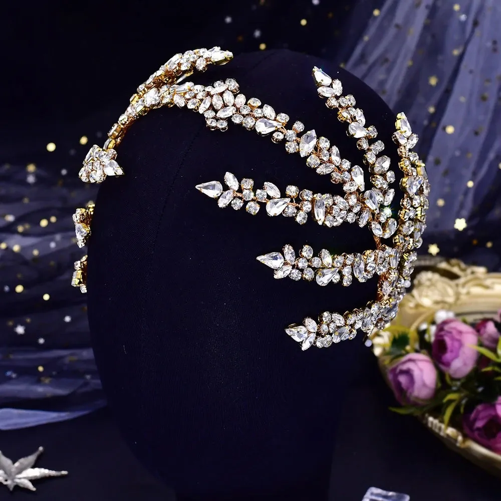 Rhinestone Bridal Tiara: Elegant Wedding Headpiece