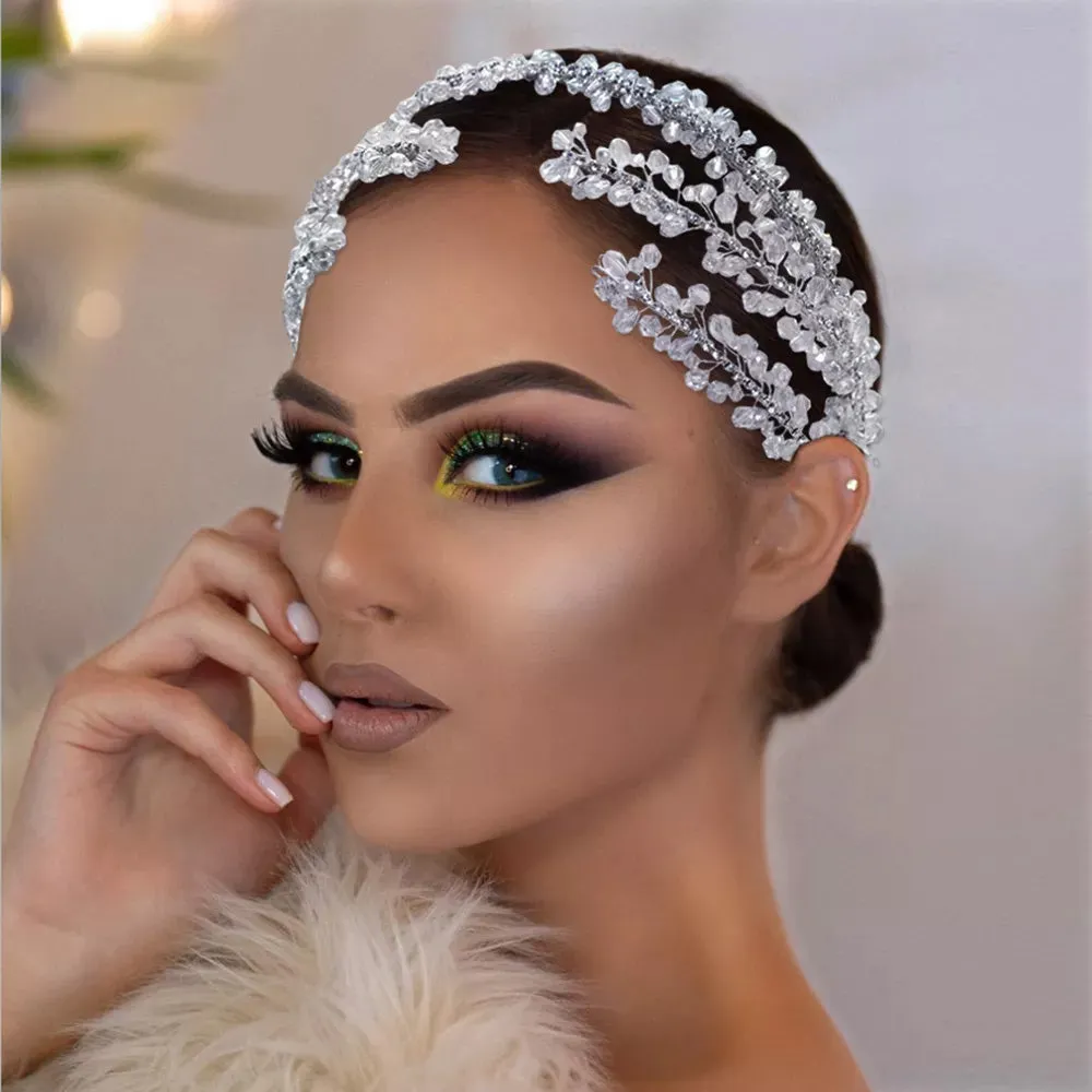 Rhinestone Bridal Tiara: Elegant Wedding Headpiece