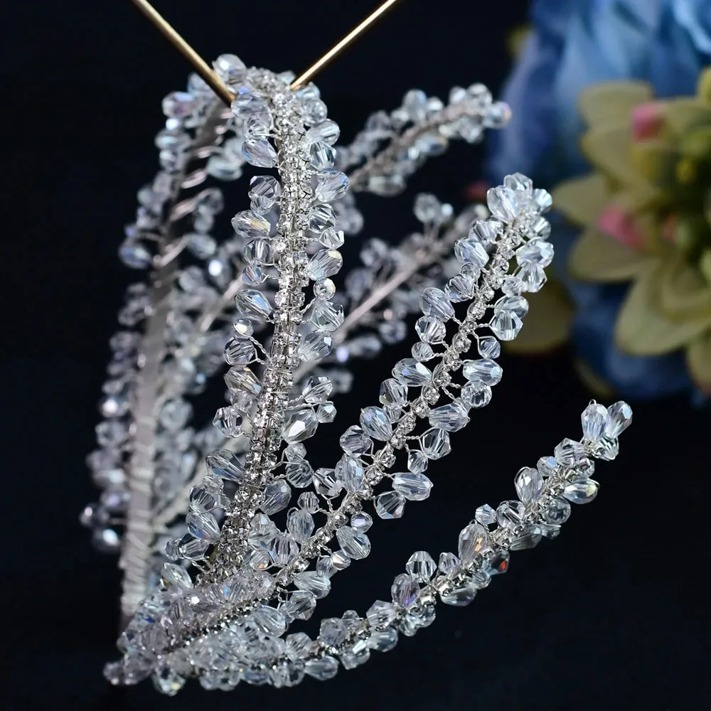 Rhinestone Bridal Tiara: Elegant Wedding Headpiece