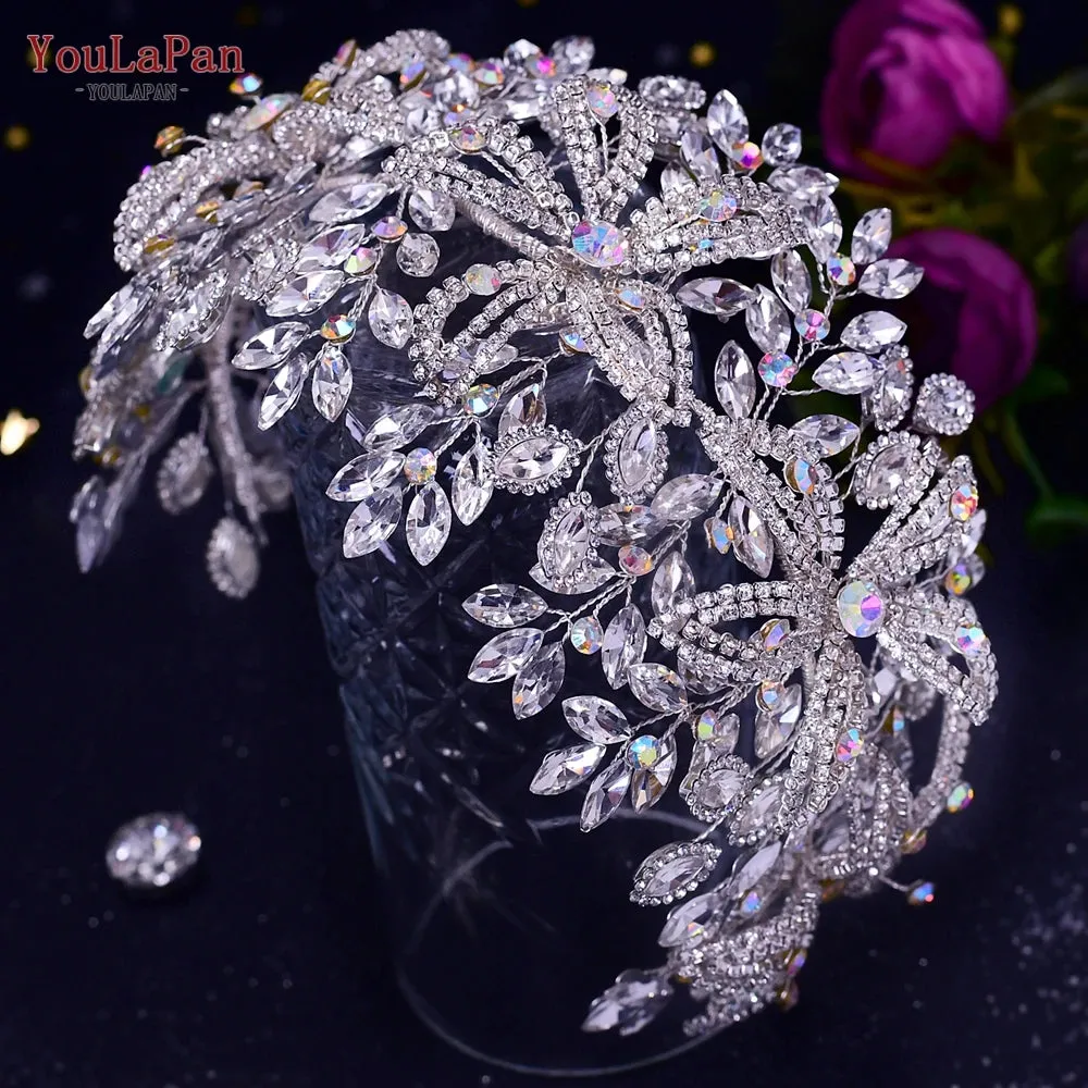 Rhinestone Bridal Tiara: Elegant Wedding Headpiece