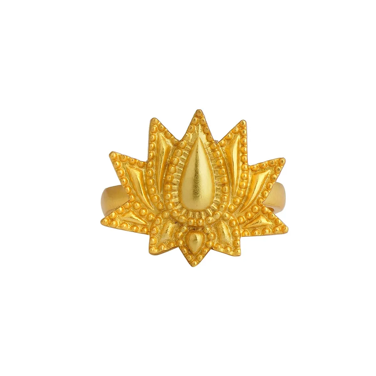 Rise to Shine Lotus Ring