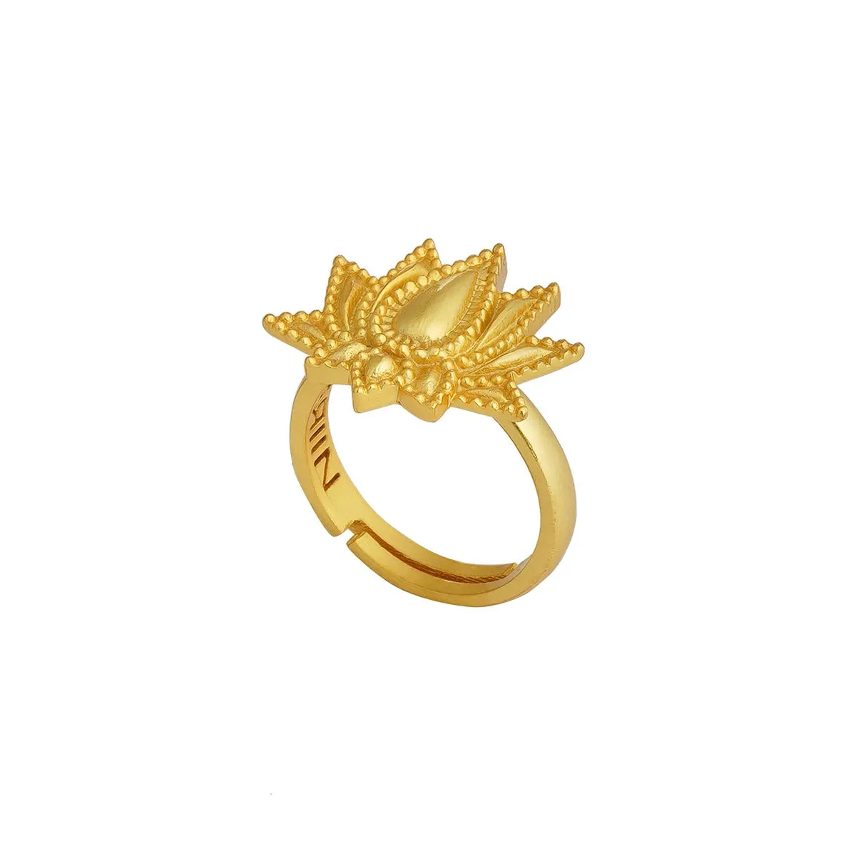 Rise to Shine Lotus Ring