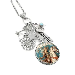 Sagittarius Horoscope Necklace